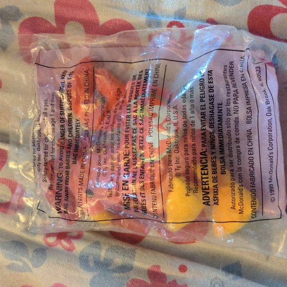 Sealed Vintage Ty STRUT THE ROOSTER TOY ANIMAL Mc Donald's Toy 1999 - Picture 6 of 6